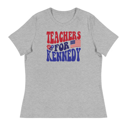 Teachers for Kennedy Women's Relaxed Tee - Team Kennedy Official Merchandise