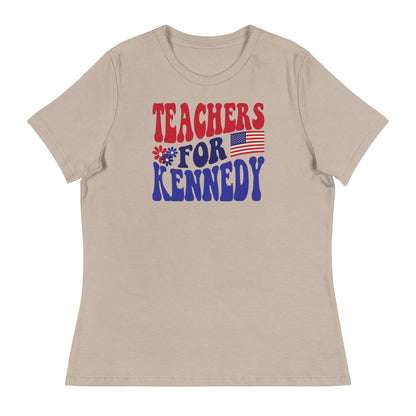 Teachers for Kennedy Women's Relaxed Tee - Team Kennedy Official Merchandise