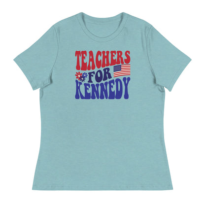 Teachers for Kennedy Women's Relaxed Tee - Team Kennedy Official Merchandise