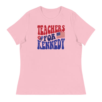 Teachers for Kennedy Women's Relaxed Tee - Team Kennedy Official Merchandise