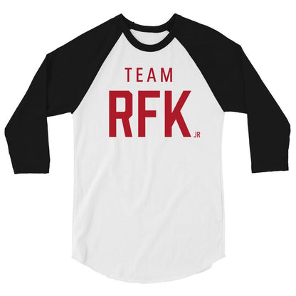 Team RFK Jr. 3/4 Sleeve Raglan Shirt - Team Kennedy Official Merchandise