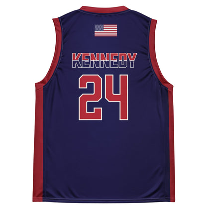 Team RFK Jr. Basketball Jersey - Team Kennedy Official Merchandise