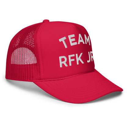 Team RFK Jr. Foam Trucker Hat - Team Kennedy Official Merchandise