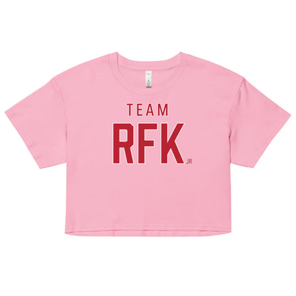 Team RFK Jr. Women’s Crop Top - Team Kennedy Official Merchandise