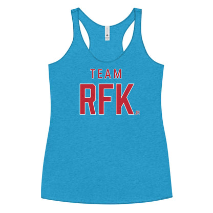 Team RFK Jr. Women's Racerback Tank - Team Kennedy Official Merchandise