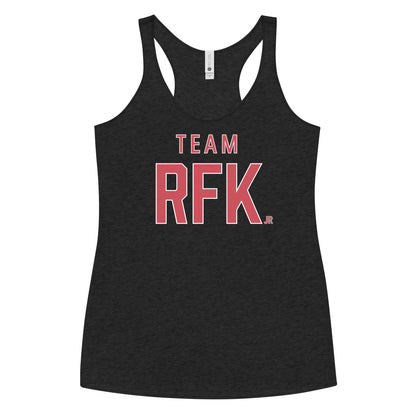 Team RFK Jr. Women's Racerback Tank - Team Kennedy Official Merchandise