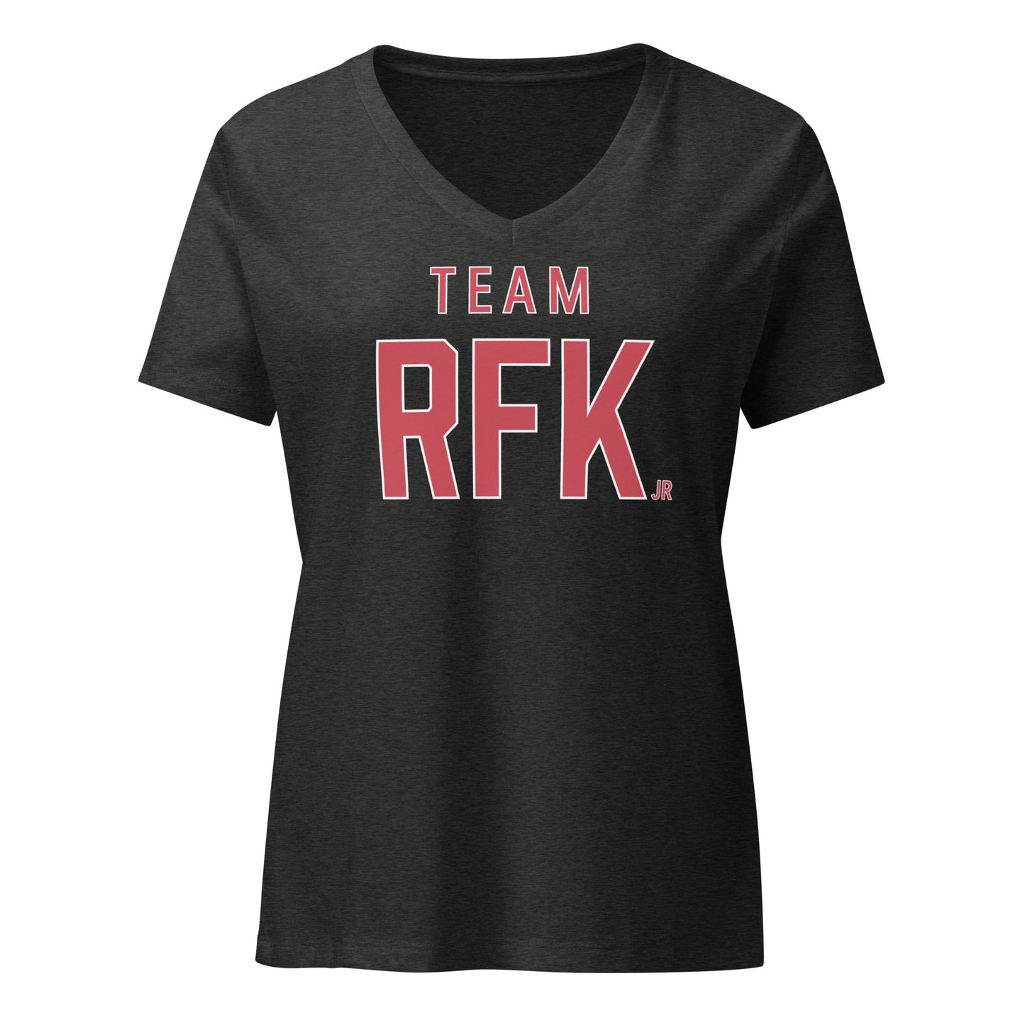 Team RFK Jr. Women’s Relaxed V - Neck Tee - Team Kennedy Official Merchandise