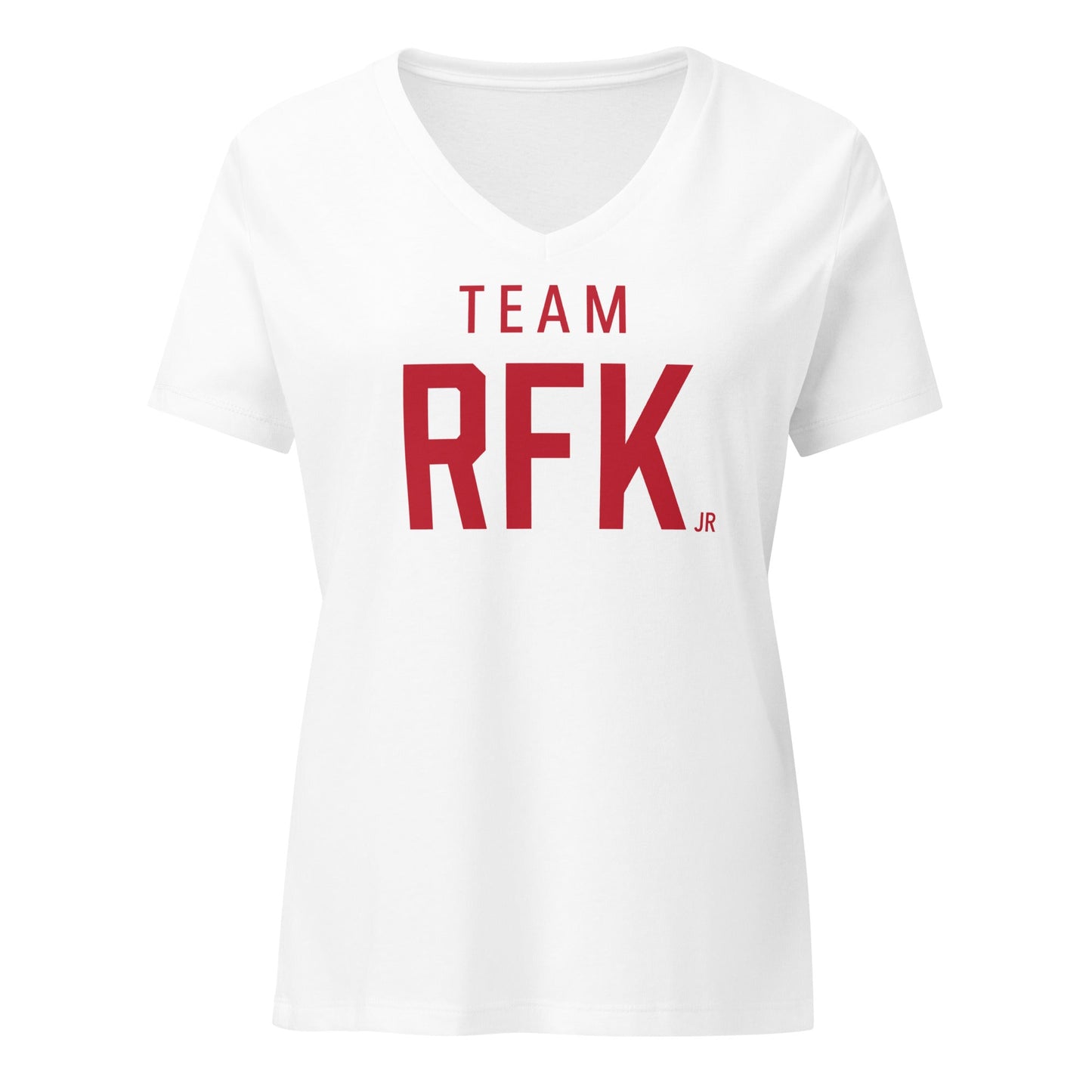 Team RFK Jr. Women’s Relaxed V - Neck Tee - Team Kennedy Official Merchandise