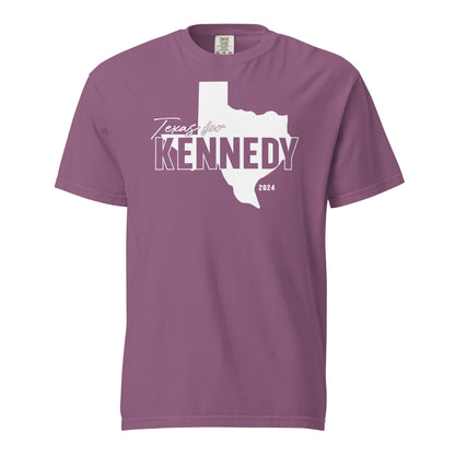 Texas for Kennedy Unisex Heavyweight Tee - Team Kennedy Official Merchandise