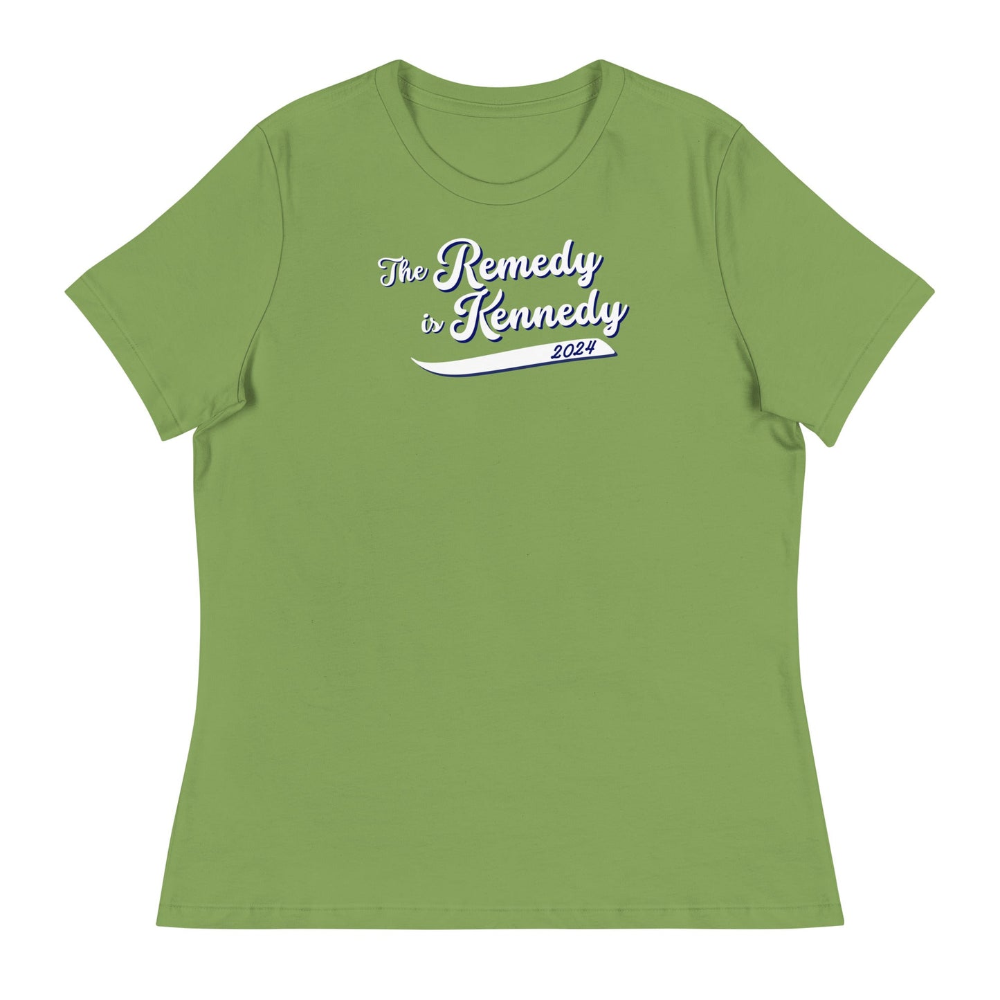 The Remedy is Kennedy Navy Women's Relaxed Tee - TEAM KENNEDY. All rights reserved