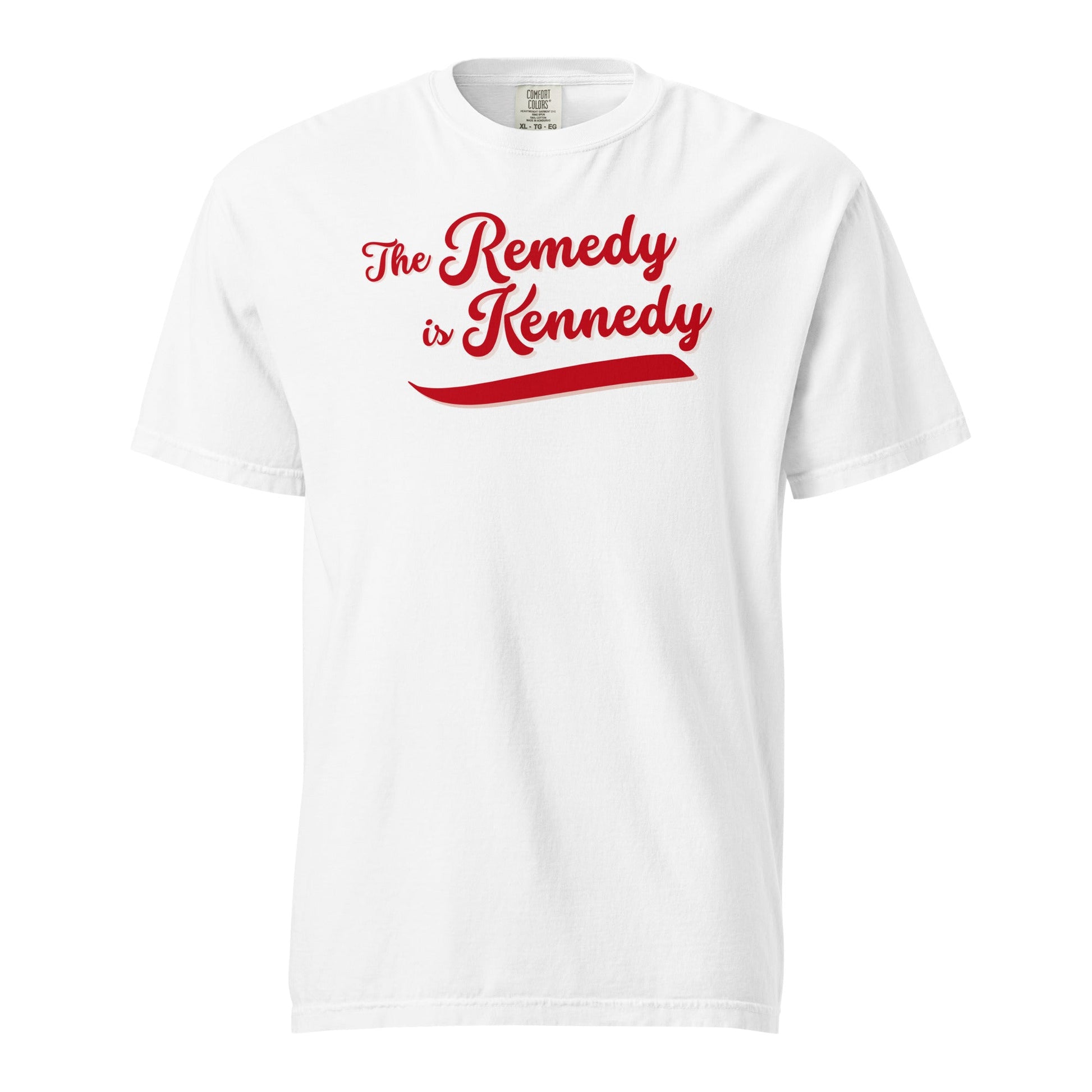 The Remedy is Kennedy Unisex Heavyweight Tee - Team Kennedy Official Merchandise