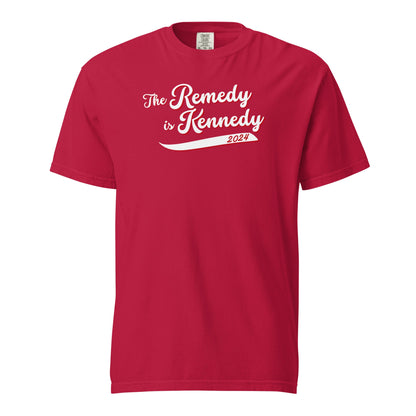 The Remedy is Kennedy Unisex heavyweight tee - TEAM KENNEDY. All rights reserved