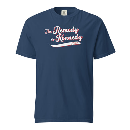 The Remedy is Kennedy Unisex heavyweight tee - TEAM KENNEDY. All rights reserved