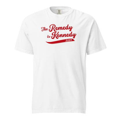 The Remedy is Kennedy Unisex heavyweight tee - TEAM KENNEDY. All rights reserved