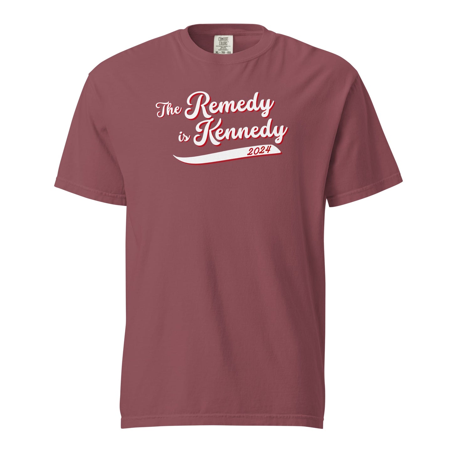 The Remedy is Kennedy Unisex heavyweight tee - TEAM KENNEDY. All rights reserved