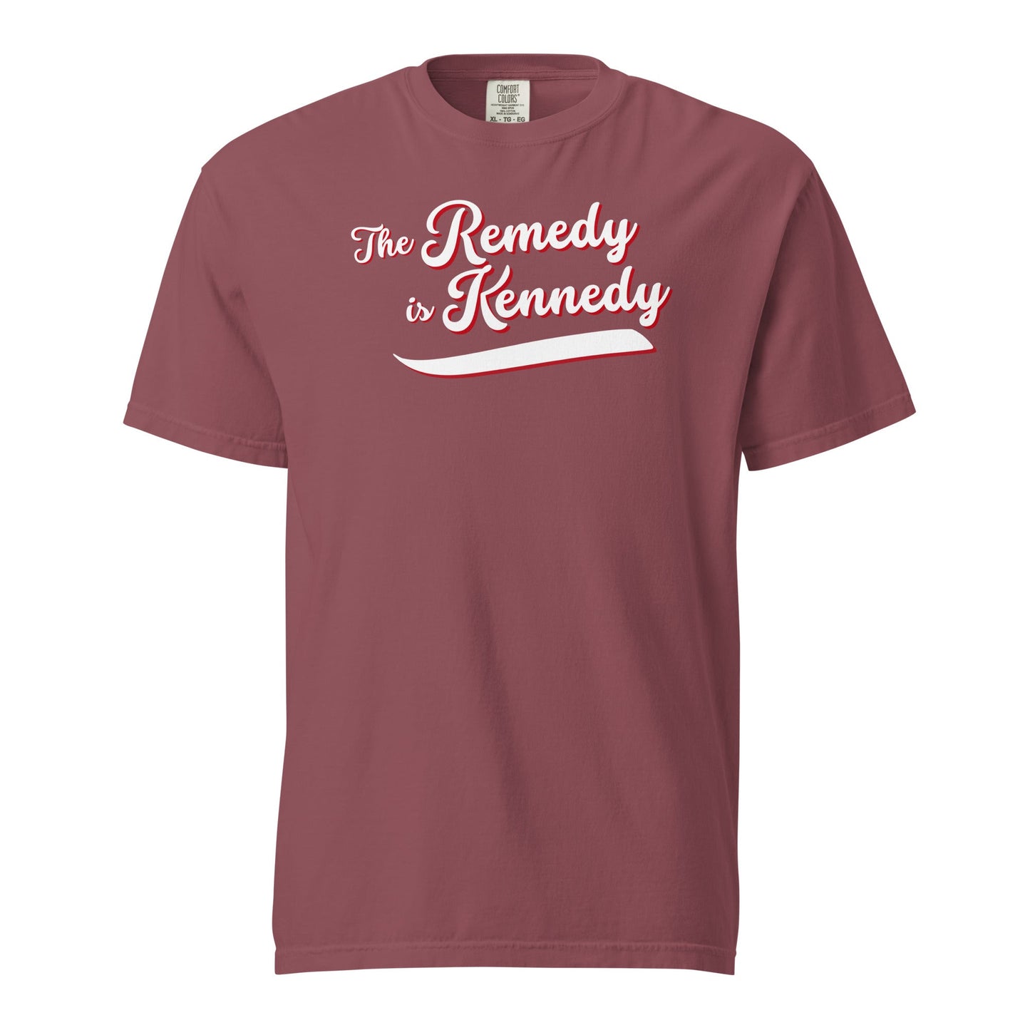 The Remedy is Kennedy Unisex Heavyweight Tee - Team Kennedy Official Merchandise