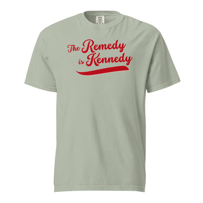 The Remedy is Kennedy Unisex Heavyweight Tee - Team Kennedy Official Merchandise