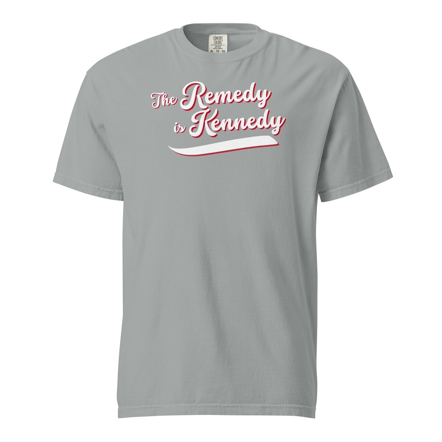 The Remedy is Kennedy Unisex Heavyweight Tee - Team Kennedy Official Merchandise