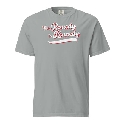 The Remedy is Kennedy Unisex Heavyweight Tee - Team Kennedy Official Merchandise