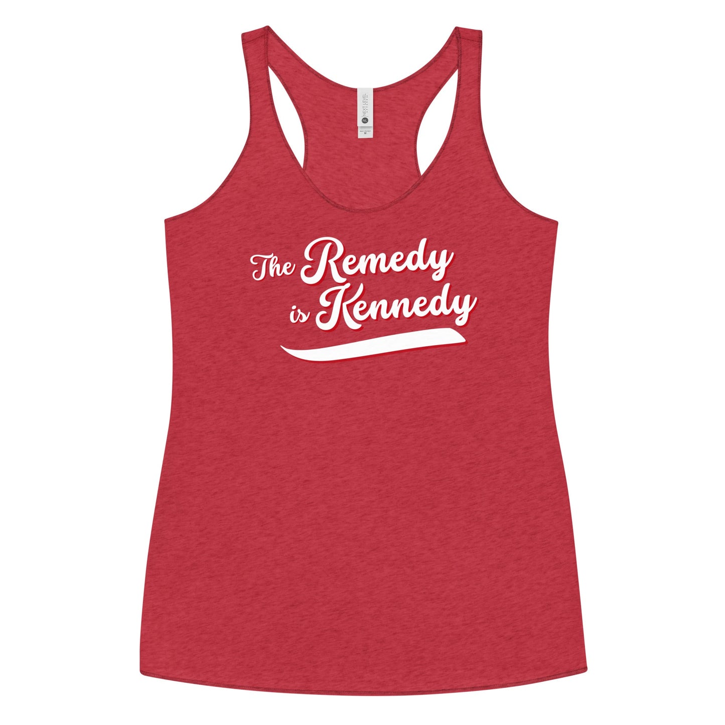 The Remedy is Kennedy Women's Racerback Tank - Team Kennedy Official Merchandise