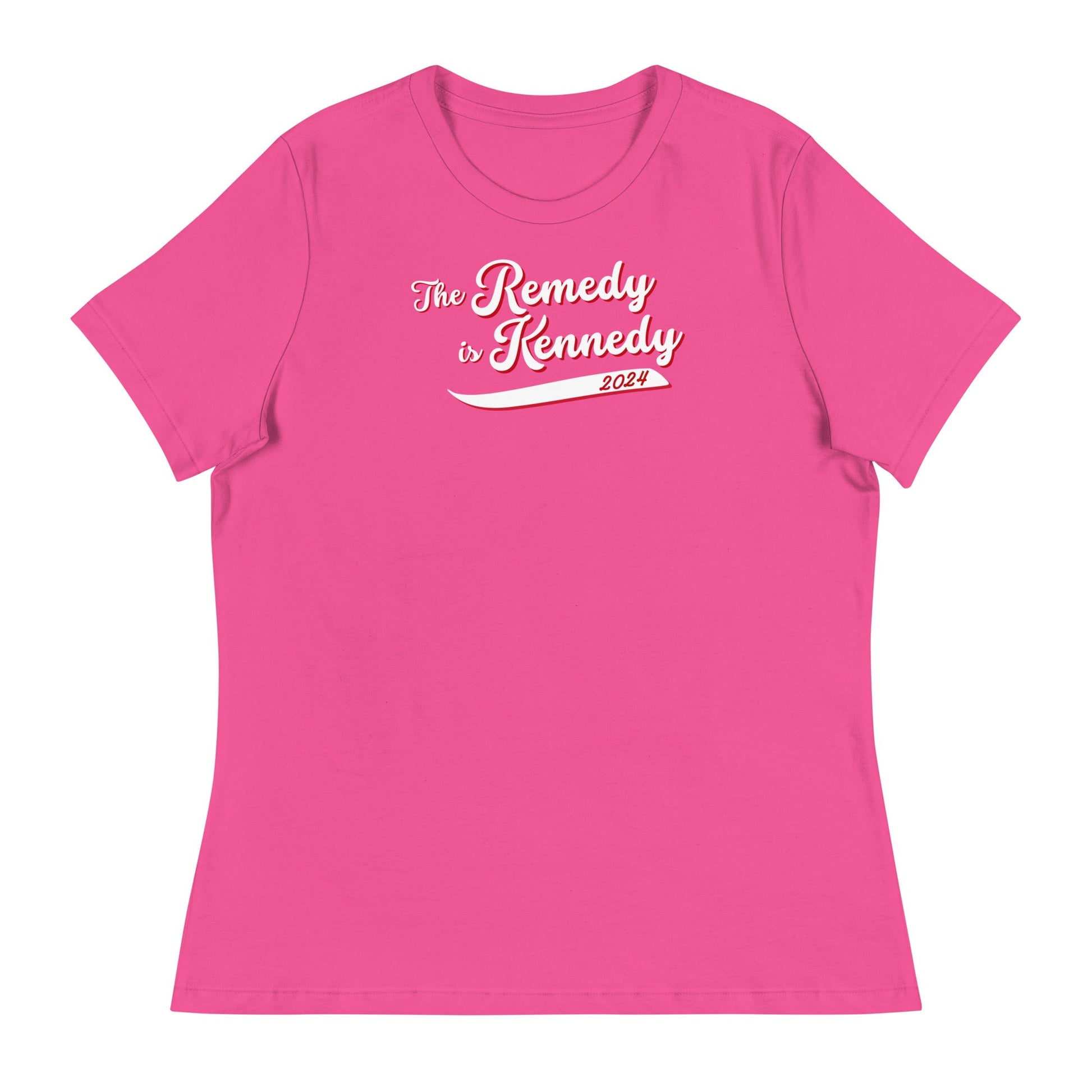 The Remedy is Kennedy Women's Relaxed Tee - TEAM KENNEDY. All rights reserved