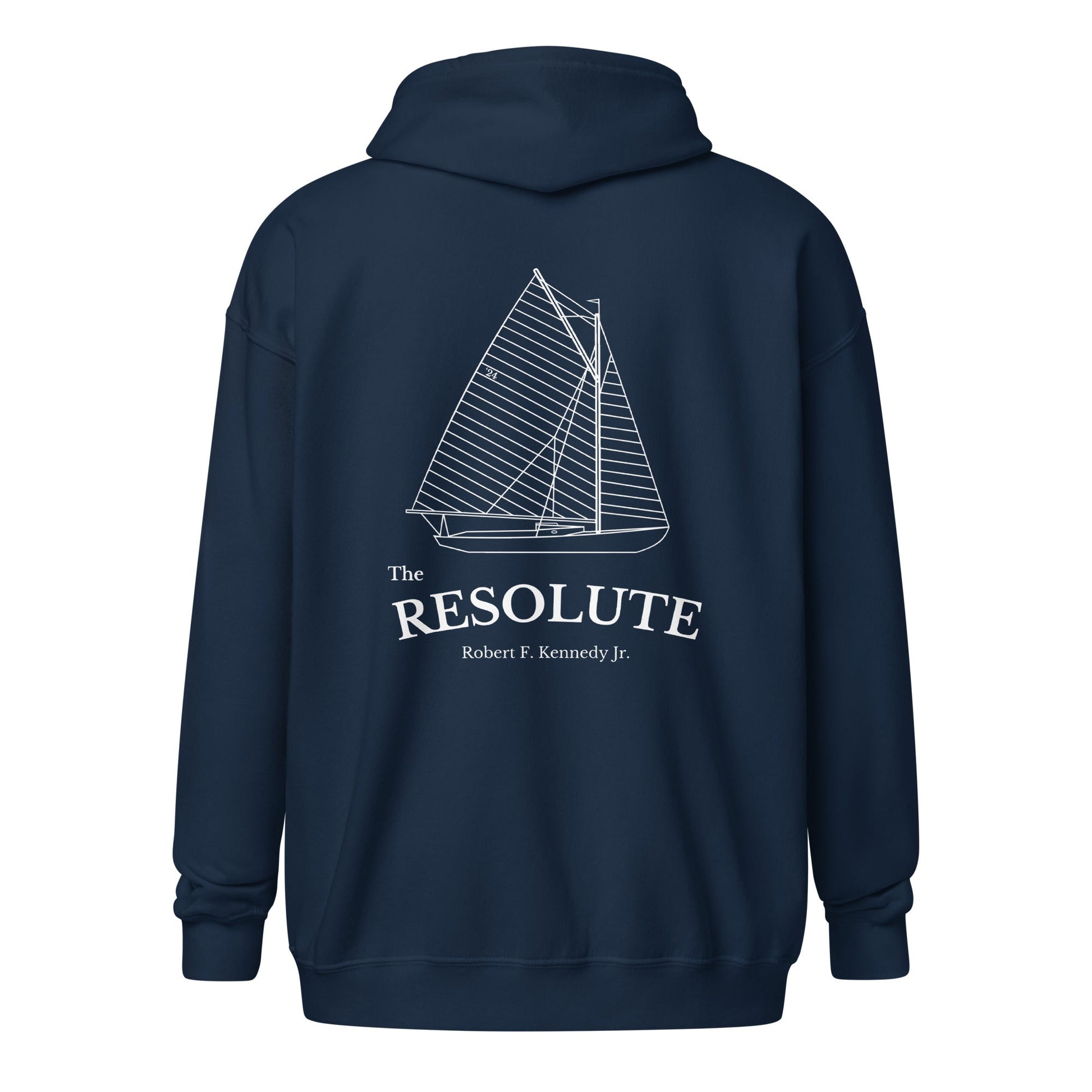 The Resolute Embroidered Unisex Zip Hoodie - Team Kennedy Official Merchandise