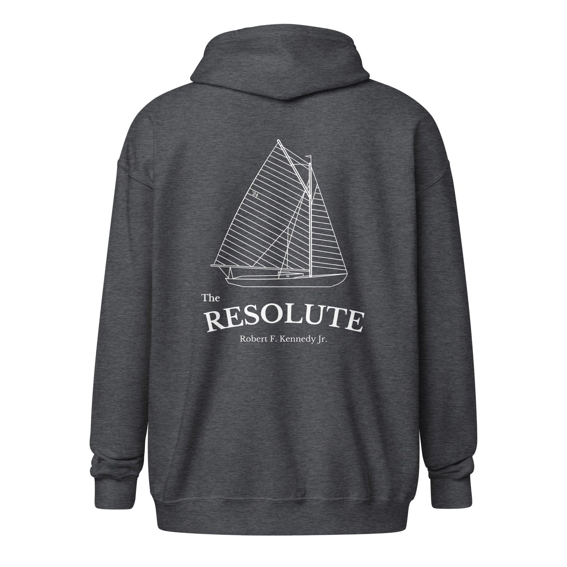 The Resolute Embroidered Unisex Zip Hoodie - Team Kennedy Official Merchandise