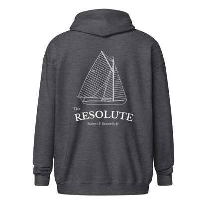 The Resolute Embroidered Unisex Zip Hoodie - Team Kennedy Official Merchandise