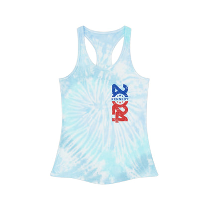 Tie Dye Racerback Tank Top 2024 Logo - Team Kennedy Official Merchandise