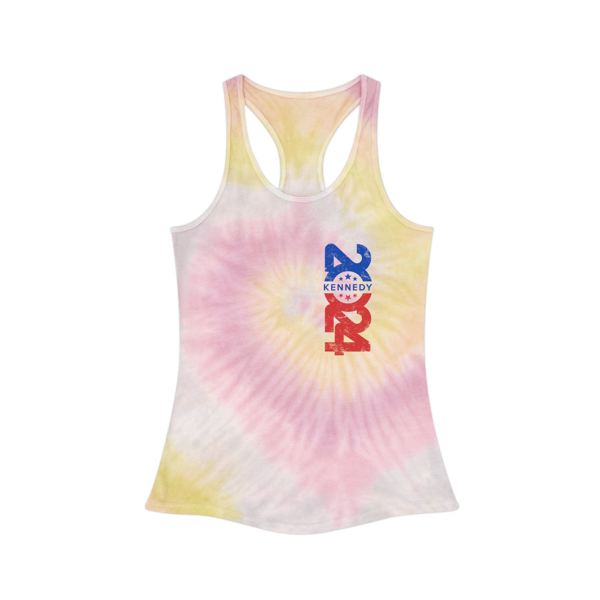 Tie Dye Racerback Tank Top 2024 Logo - Team Kennedy Official Merchandise