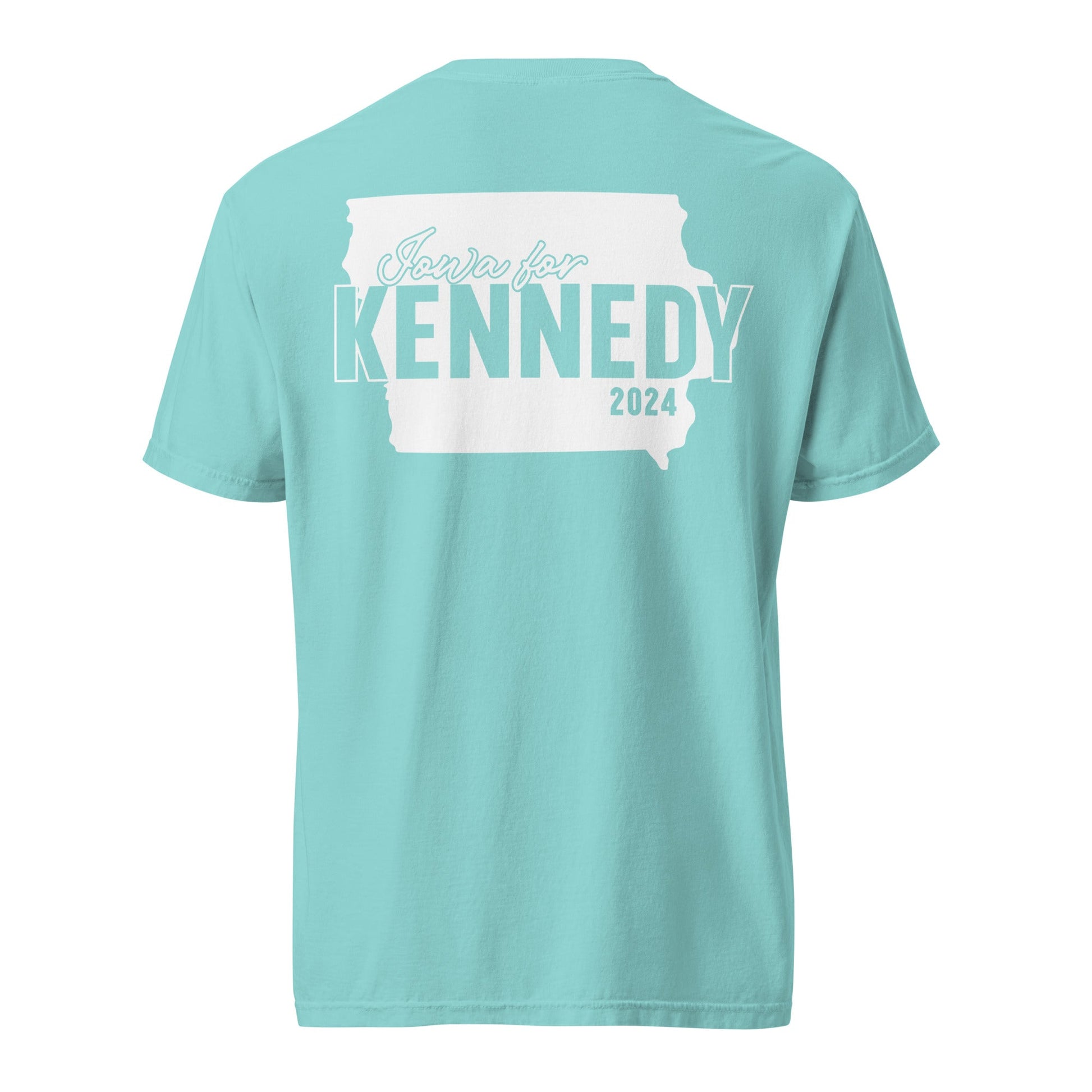 TK Iowa for Kennedy Back Heavyweight Tee - Team Kennedy Official Merchandise