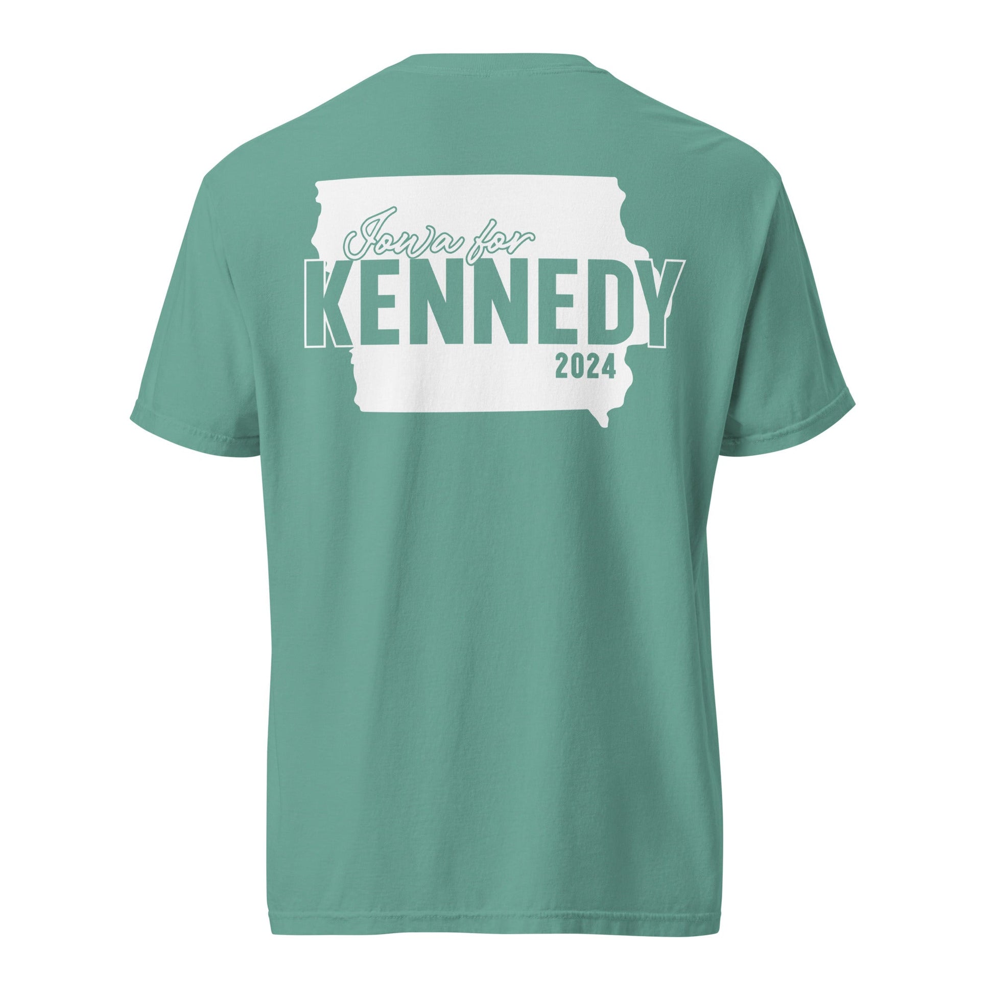 TK Iowa for Kennedy Back Heavyweight Tee - Team Kennedy Official Merchandise