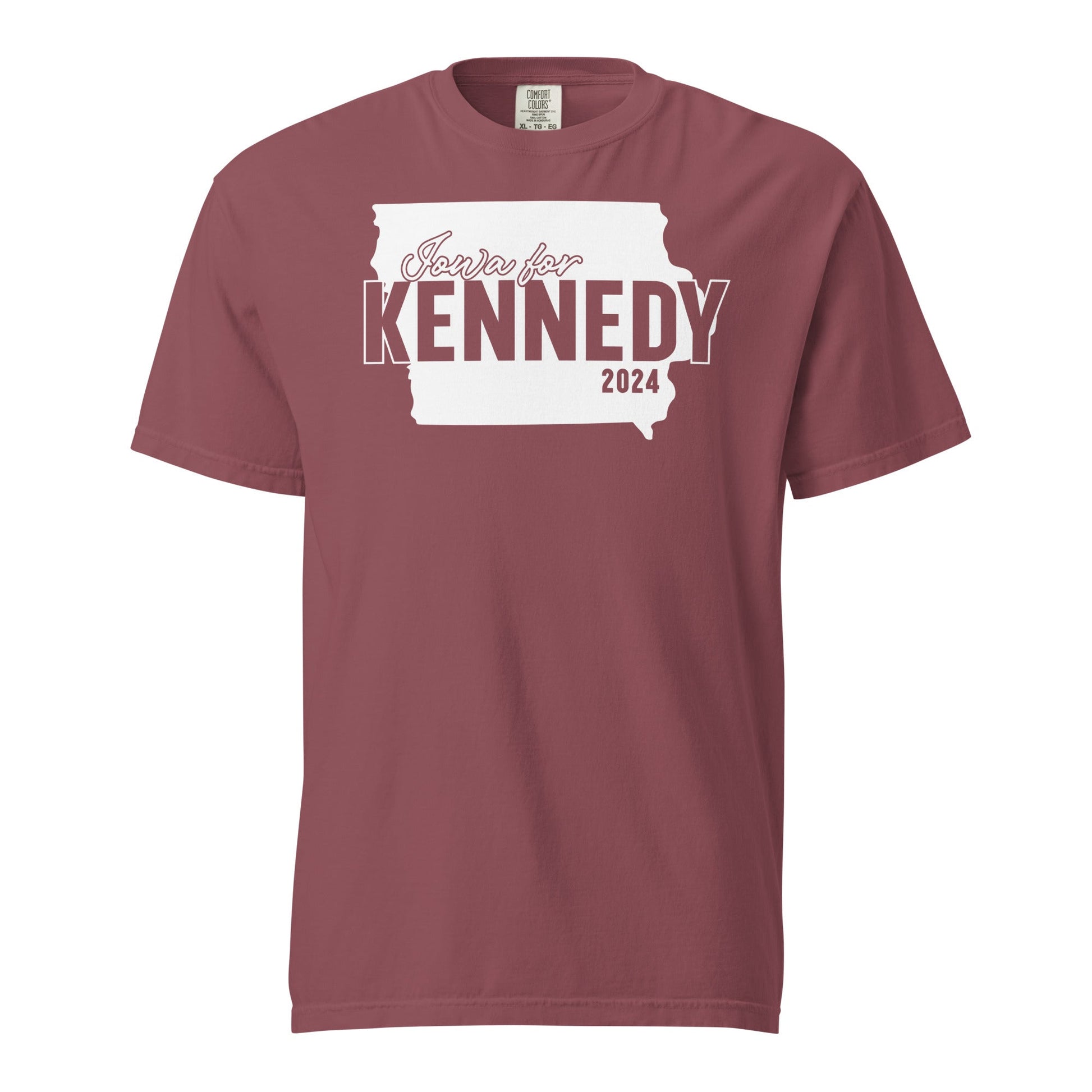 TK Iowa for Kennedy Heavyweight Tee - Team Kennedy Official Merchandise