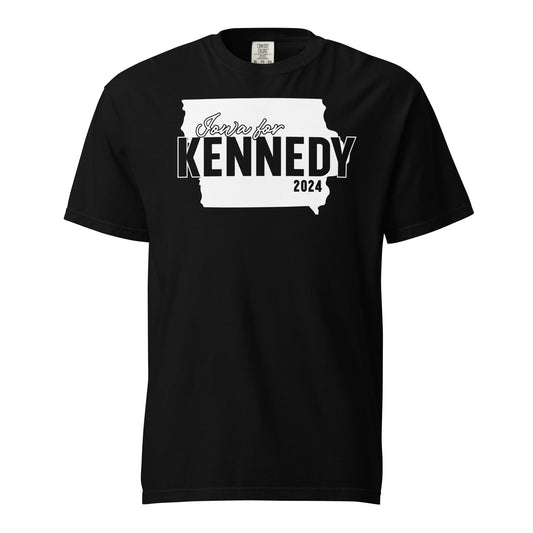 TK Iowa for Kennedy Heavyweight Tee - Team Kennedy Official Merchandise