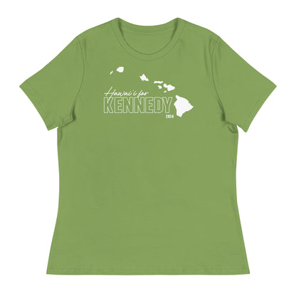 TK Kennedy for Hawai'i Women's Relaxed Tee - Team Kennedy Official Merchandise