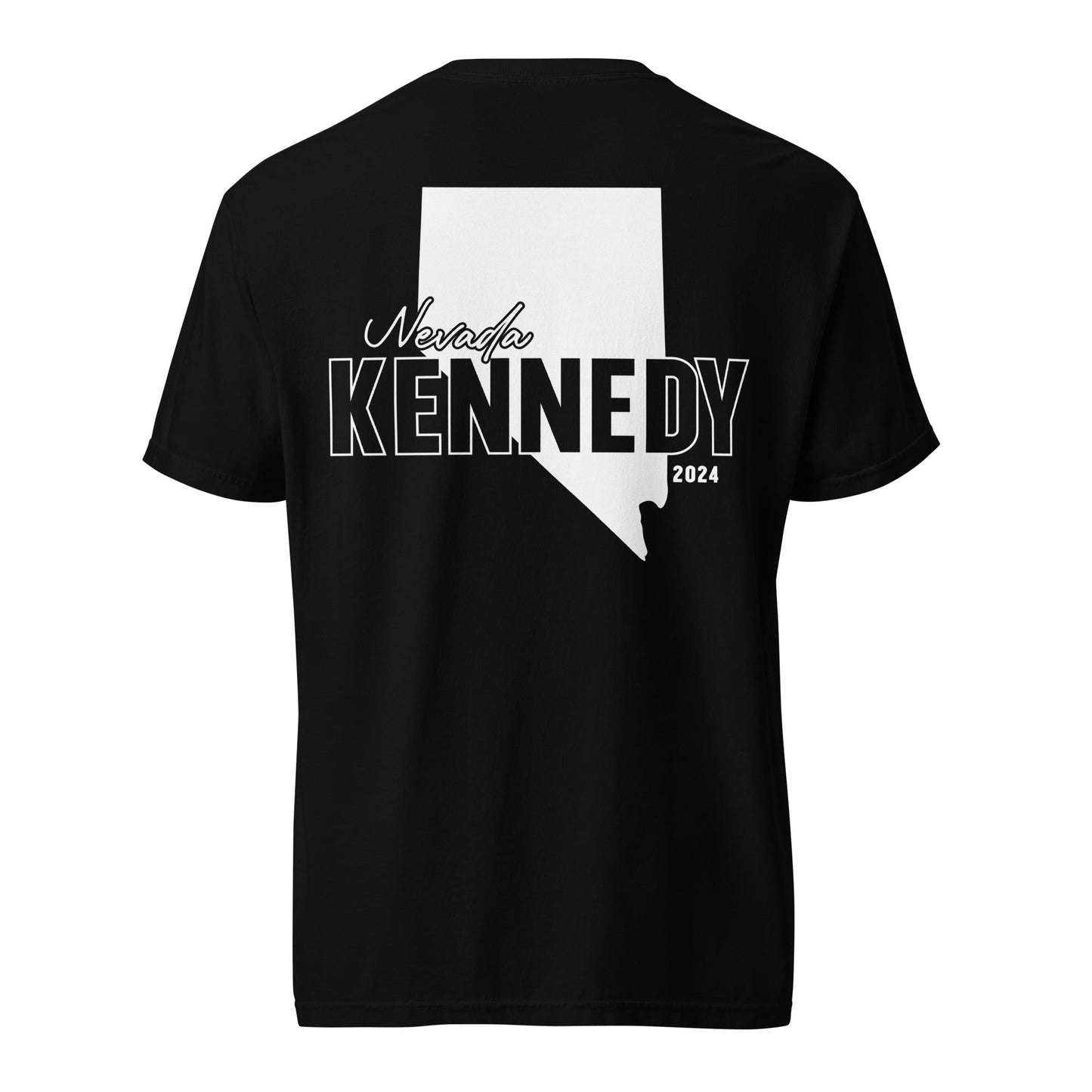 TK Nevada for Kennedy Back Heavyweight Tee - Team Kennedy Official Merchandise