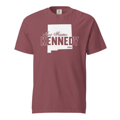 TK New Mexico for Kennedy Heavyweight Tee - Team Kennedy Official Merchandise