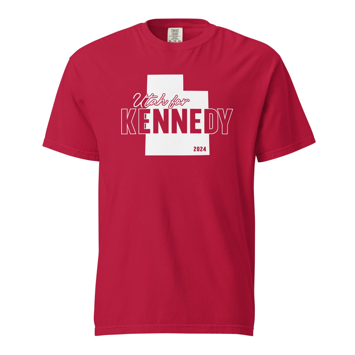 TK Utah for Kennedy Heavyweight Tee - Team Kennedy Official Merchandise