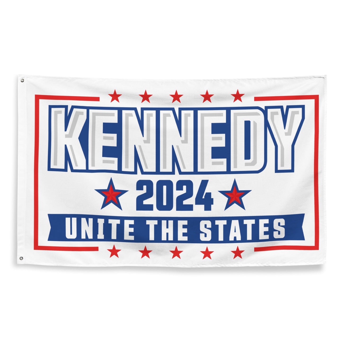 Unite The States Flag - White - TEAM KENNEDY. All rights reserved