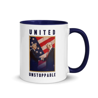 United Unstoppable Mug with Color Inside - Team Kennedy Official Merchandise