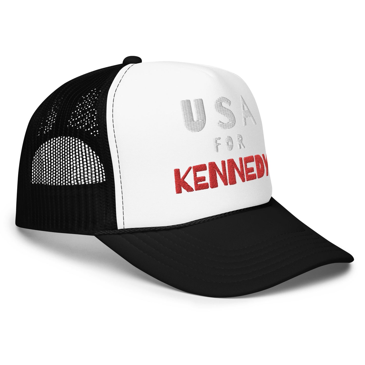 USA for Kennedy Foam Trucker Hat - TEAM KENNEDY. All rights reserved