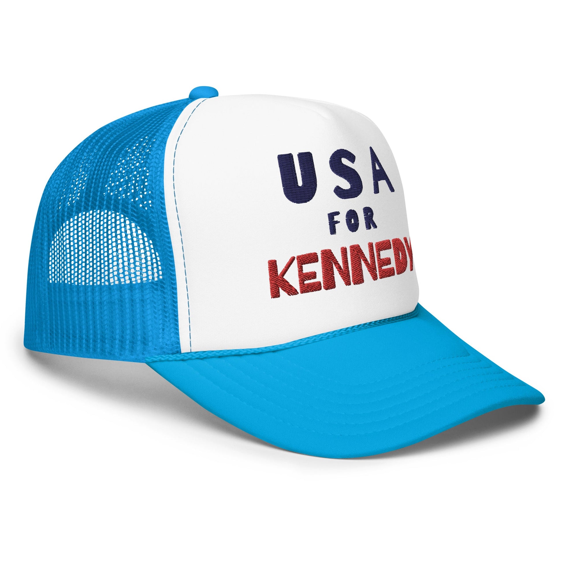 USA for Kennedy Foam Trucker Hat - TEAM KENNEDY. All rights reserved