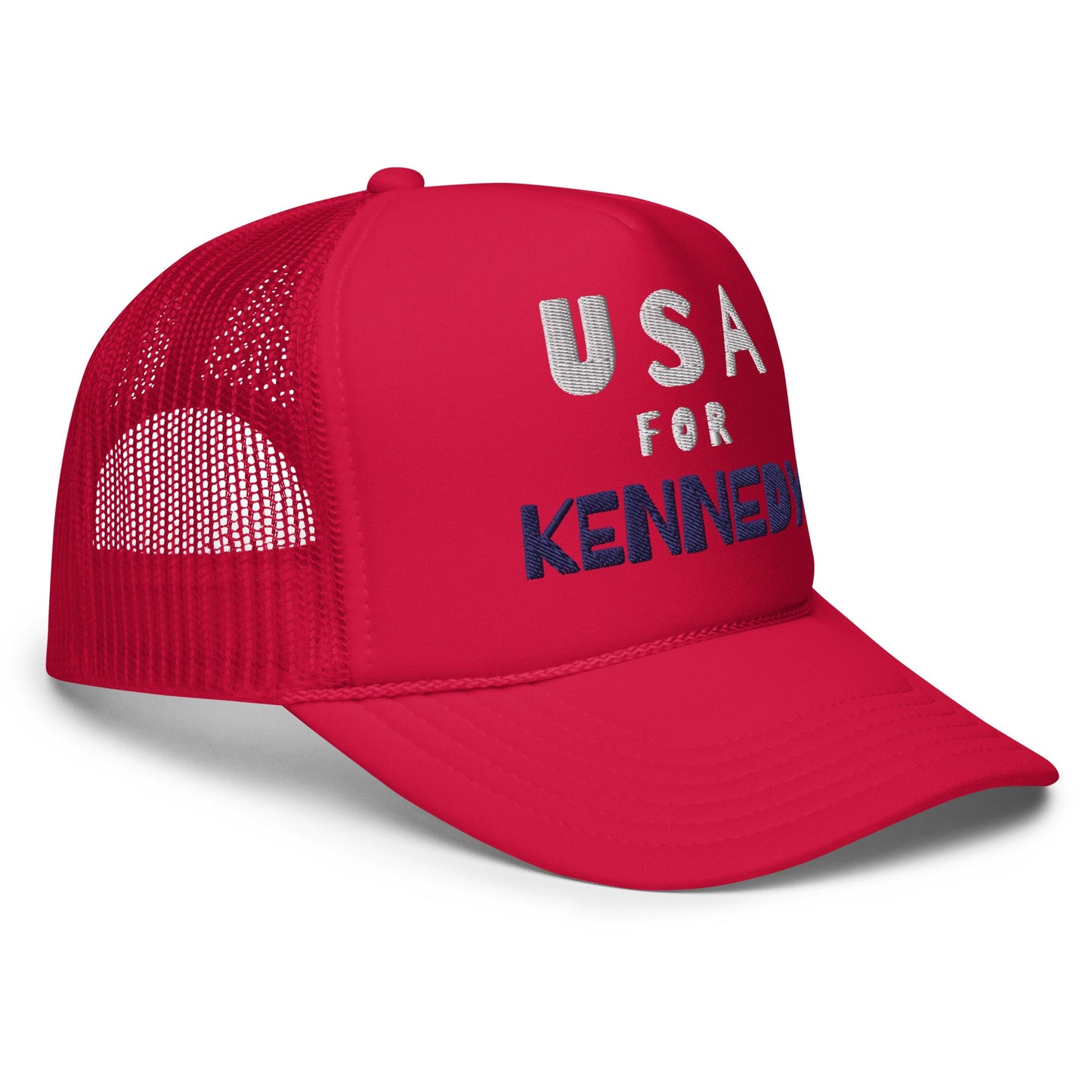 USA for Kennedy Foam Trucker Hat - TEAM KENNEDY. All rights reserved