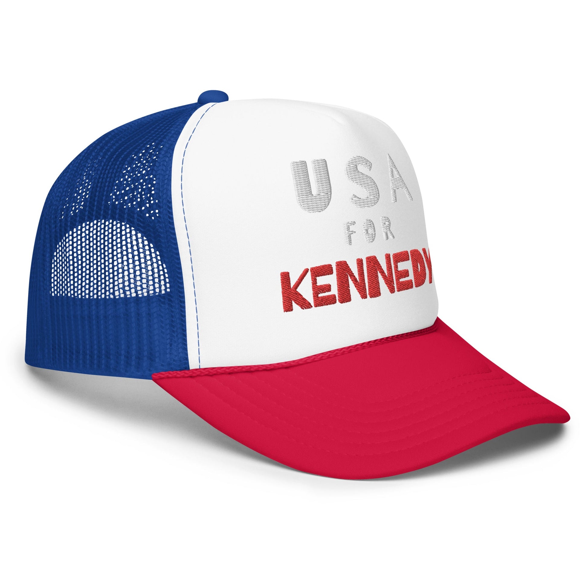 USA for Kennedy Foam Trucker Hat - TEAM KENNEDY. All rights reserved