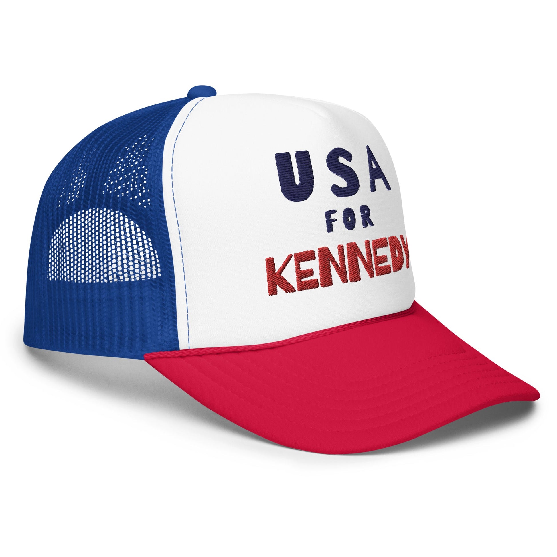 USA for Kennedy Foam Trucker Hat - TEAM KENNEDY. All rights reserved