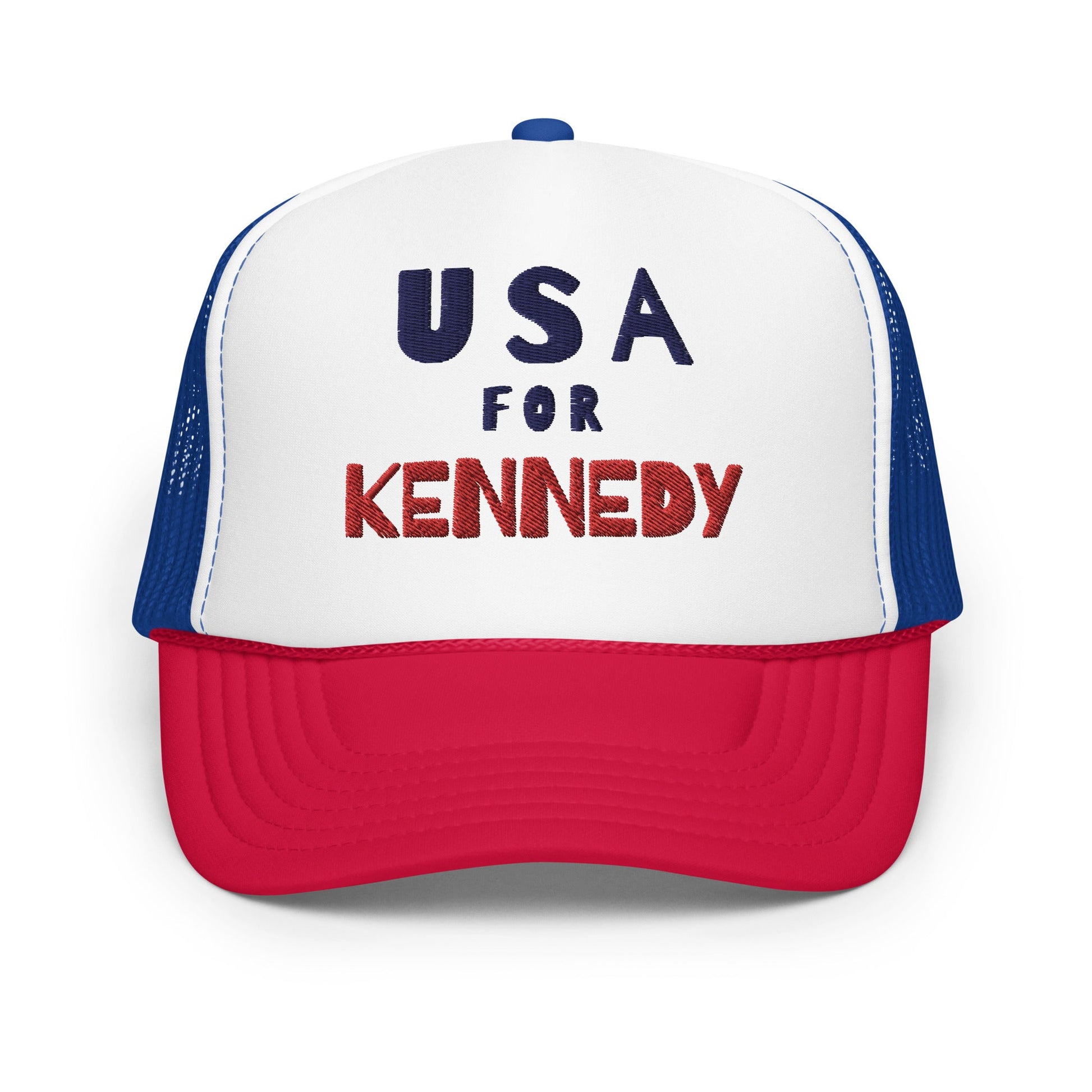 USA for Kennedy Foam Trucker Hat - TEAM KENNEDY. All rights reserved