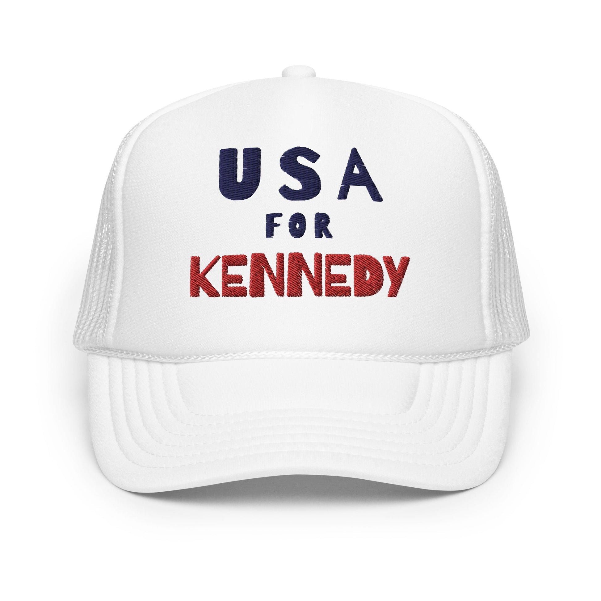 USA for Kennedy Foam Trucker Hat - TEAM KENNEDY. All rights reserved