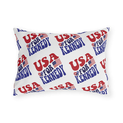 USA for Kennedy Groovy Outdoor Pillows - TEAM KENNEDY. All rights reserved