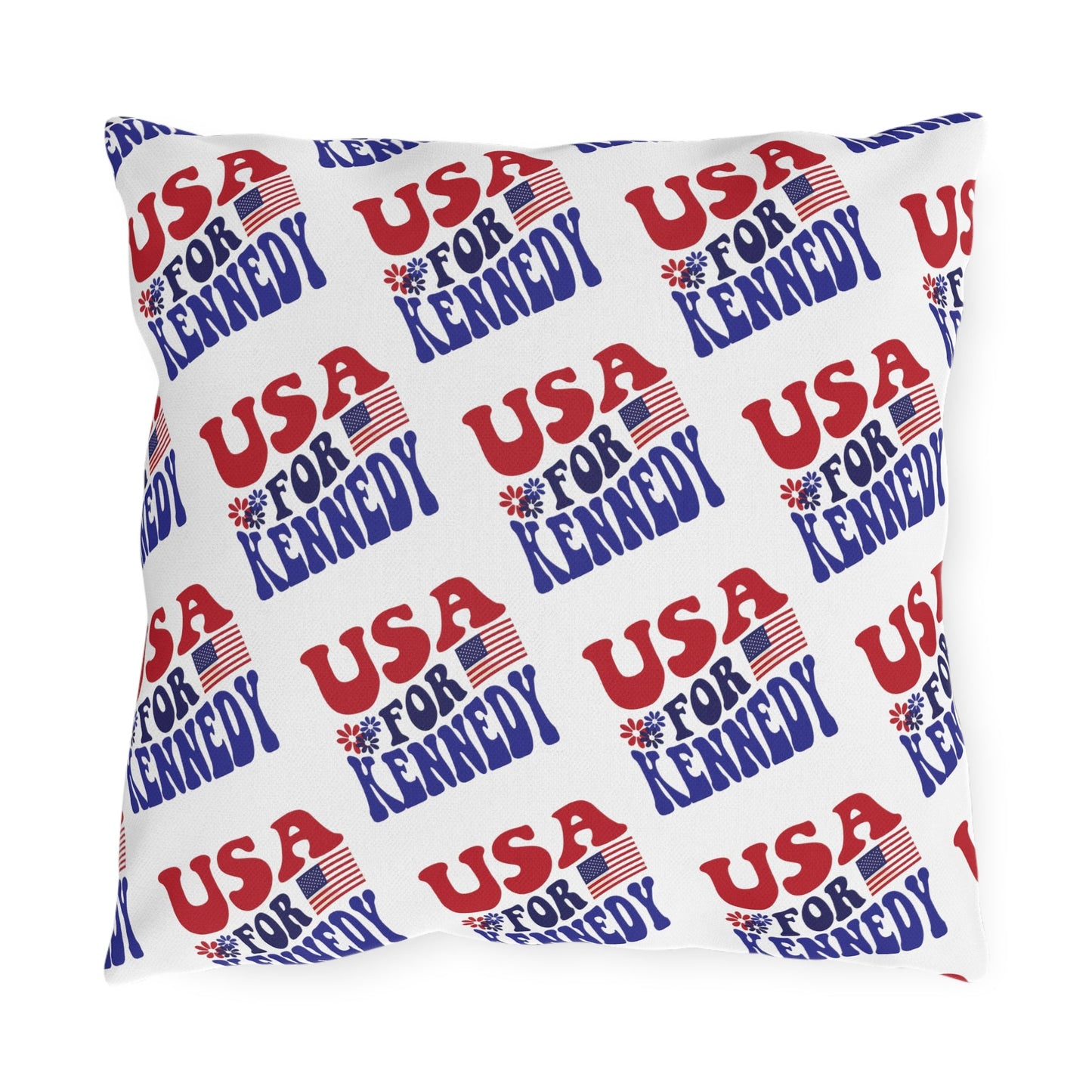 USA for Kennedy Groovy Outdoor Pillows - TEAM KENNEDY. All rights reserved