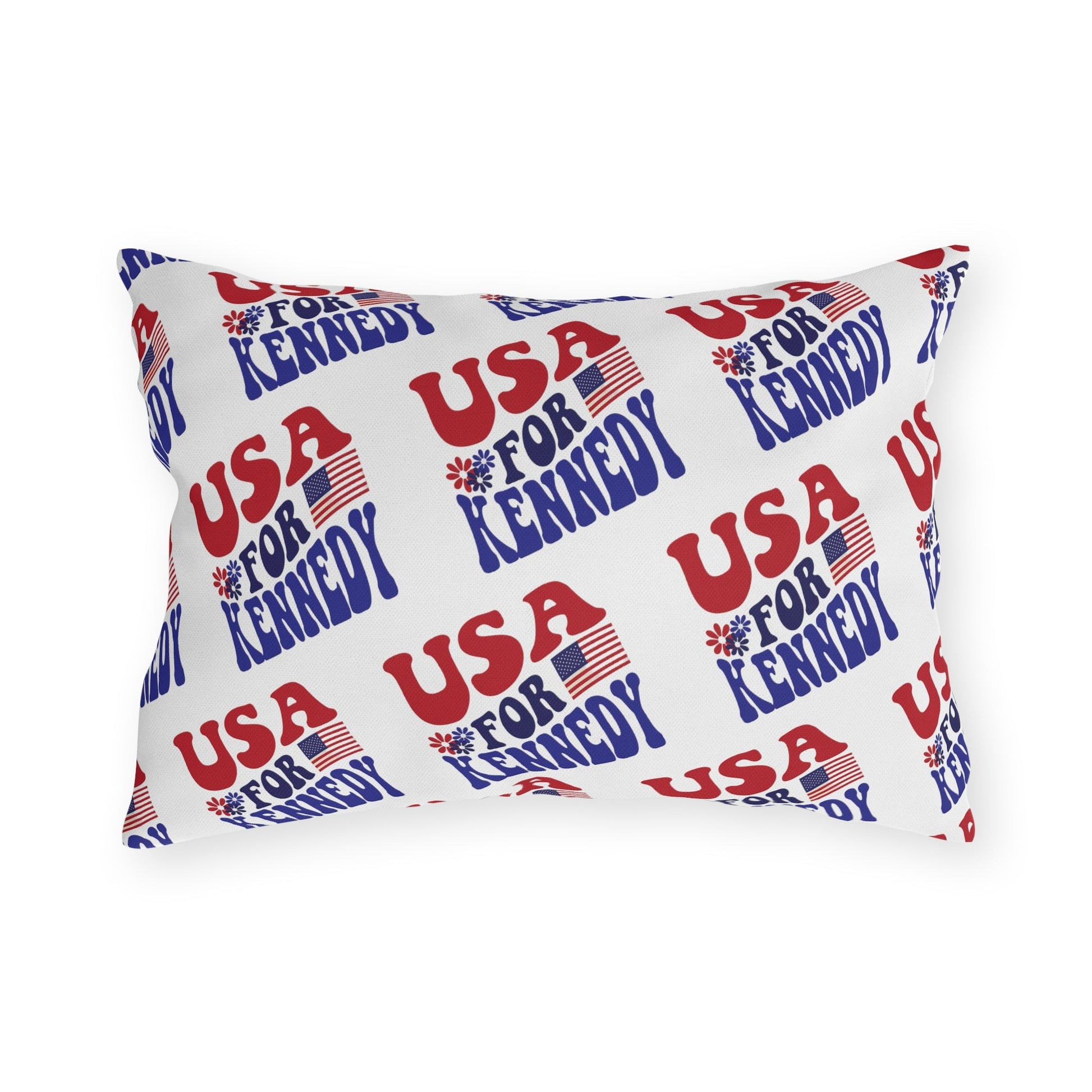 USA for Kennedy Groovy Outdoor Pillows - TEAM KENNEDY. All rights reserved